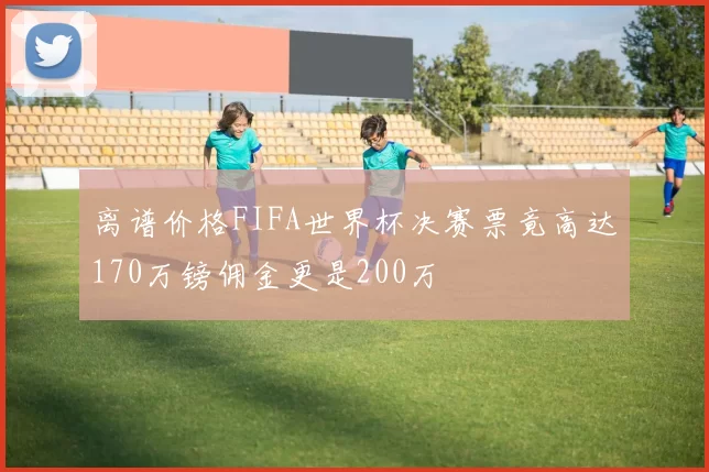离谱价格FIFA世界杯决赛票竟高达170万镑佣金更是200万