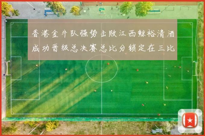 香港金牛队强势击败江西鲸裕清酒成功晋级总决赛总比分锁定在三比零